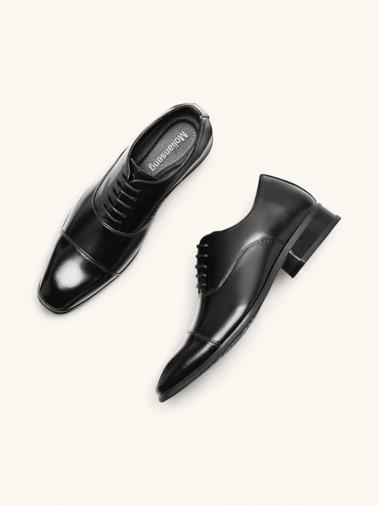 Alessandro Ricci | Luxury Oxford Leather Shoes For Men