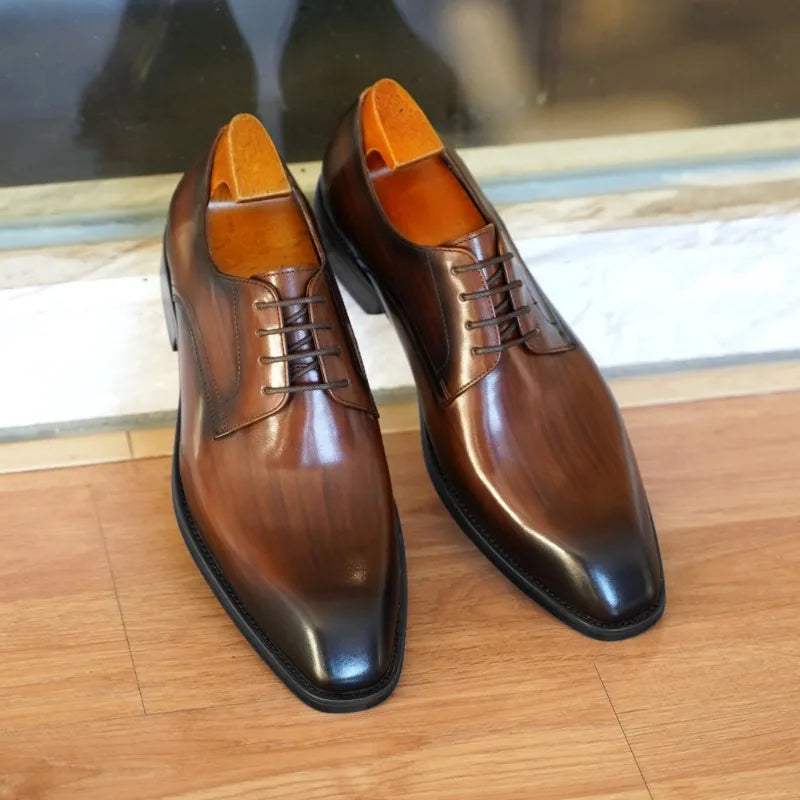 Giovanni Marchetti | Luxury Gradient Oxford Shoes For Men