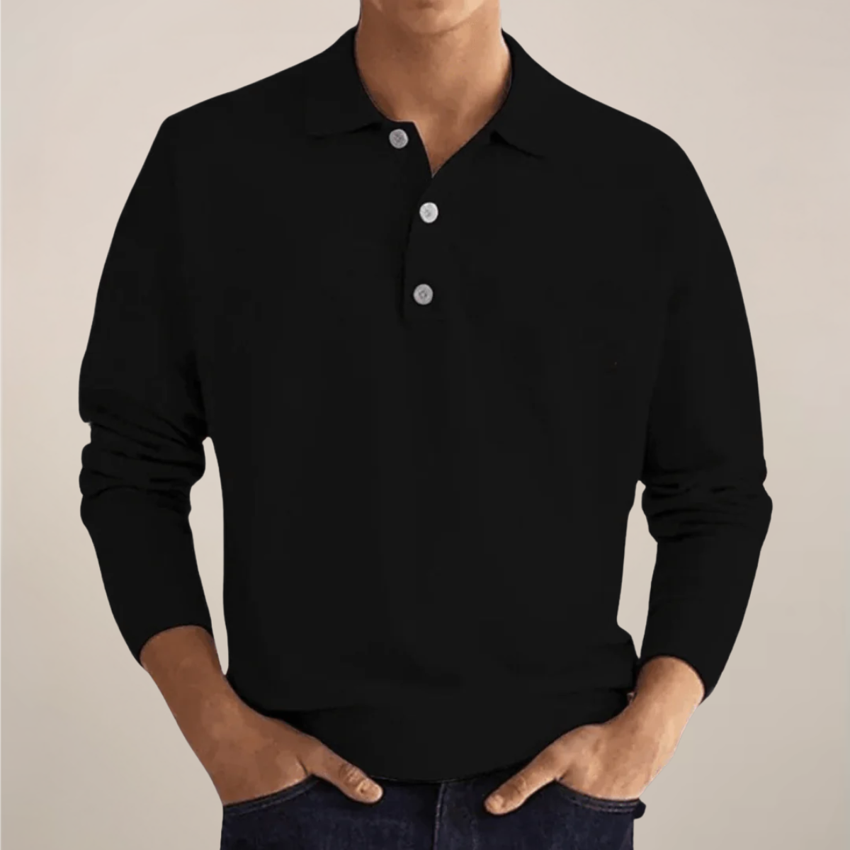 Lorenzo DeLuca | Luxury Knit Polo Sweater For Men