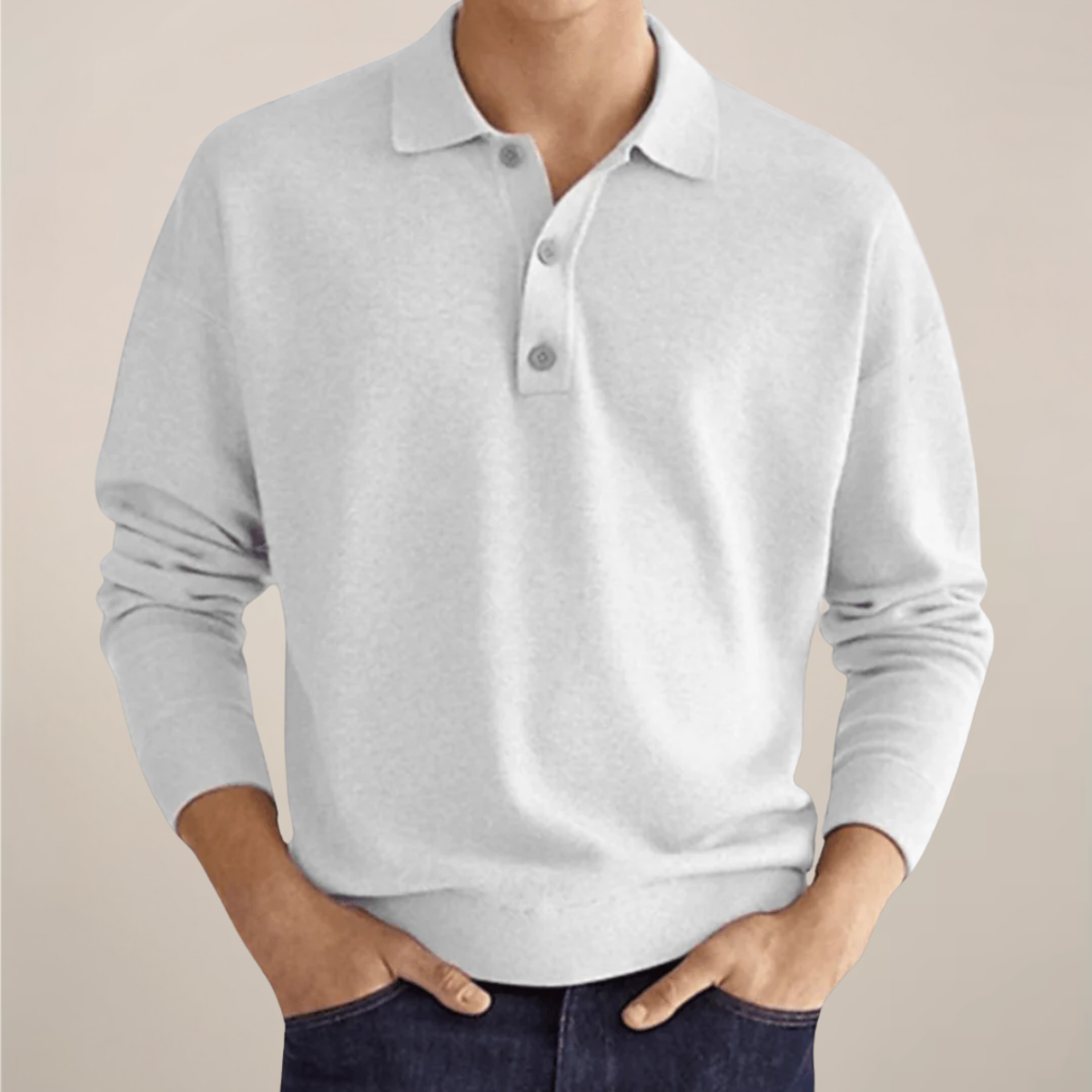 Lorenzo DeLuca | Luxury Knit Polo Sweater For Men