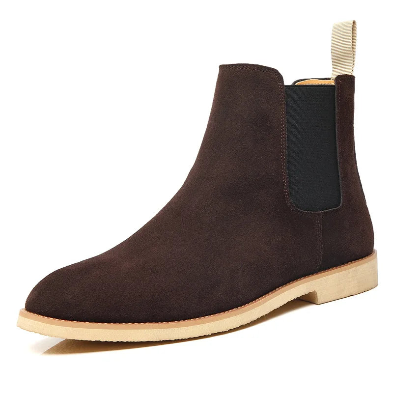 Matteo Ricci | Suede Chelsea Boots For Men