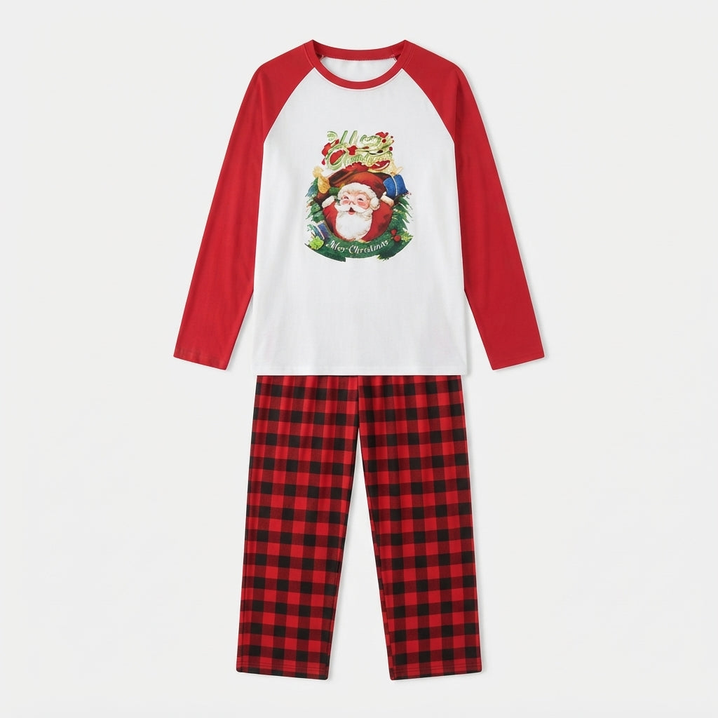 MerryHearthRedRaglanSantaPrintChristmasPyjamasForWomen.jpg