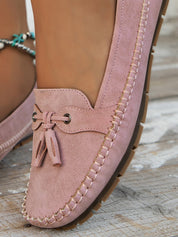 Brenna Caldwell | Tassel Loafer Flat For Women