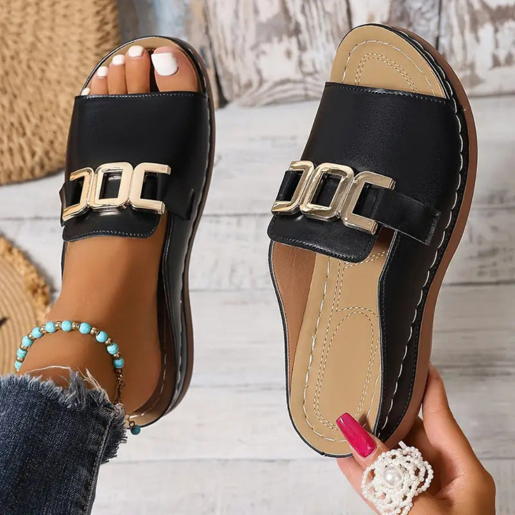 Alessia Monroe | Summer Slide Sandals For Women