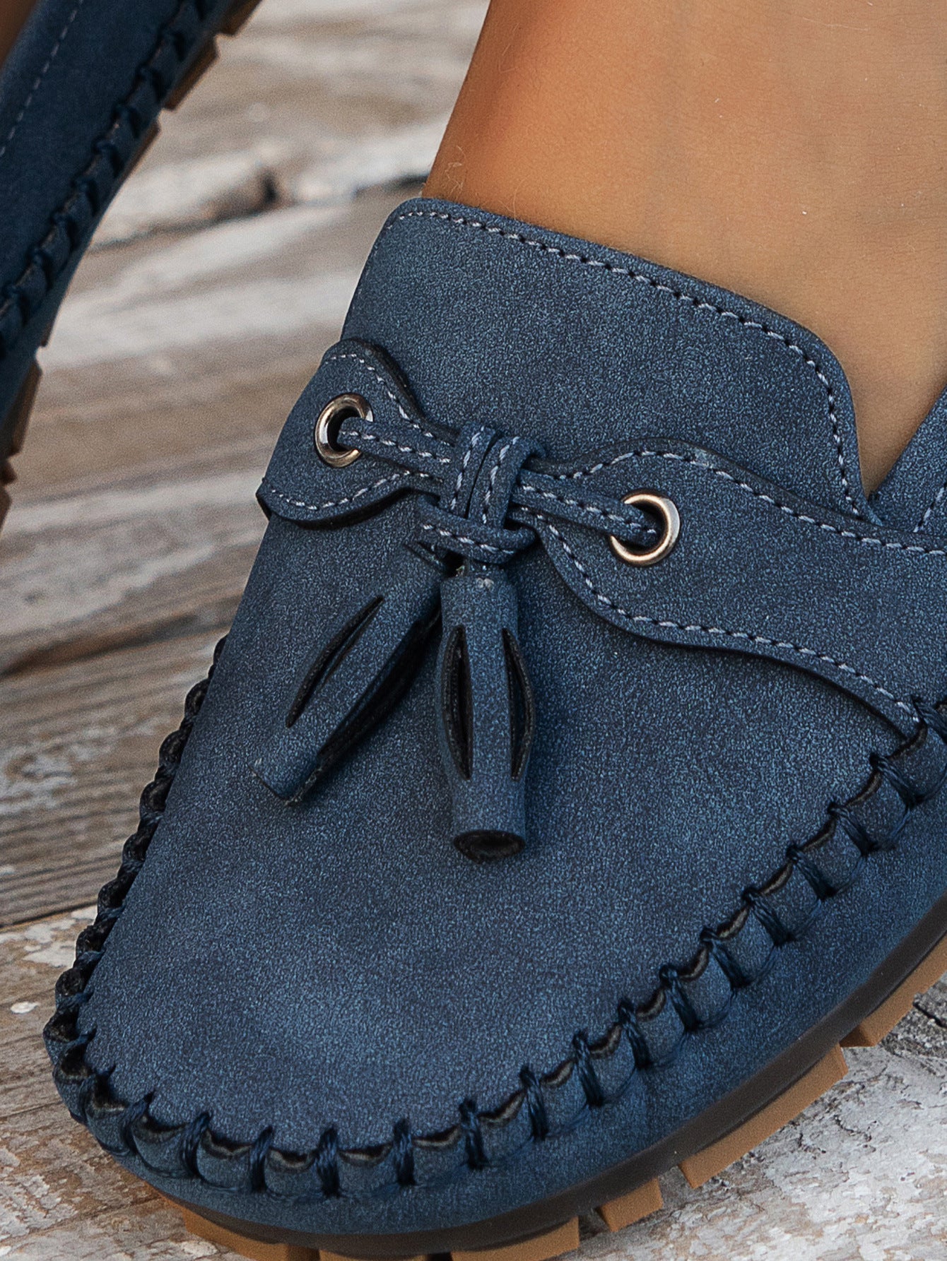 Brenna Caldwell | Tassel Loafer Flat For Women