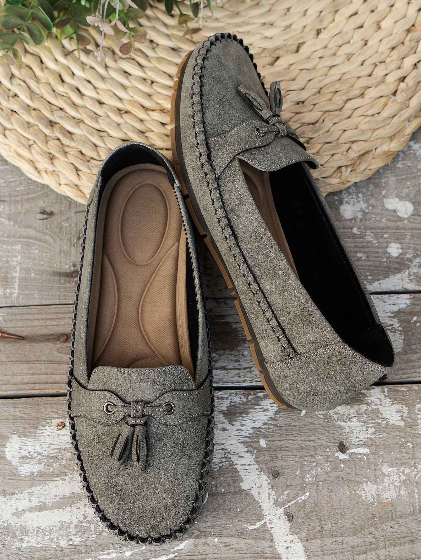 Brenna Caldwell | Tassel Loafer Flat For Women