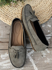 Brenna Caldwell | Tassel Loafer Flat For Women