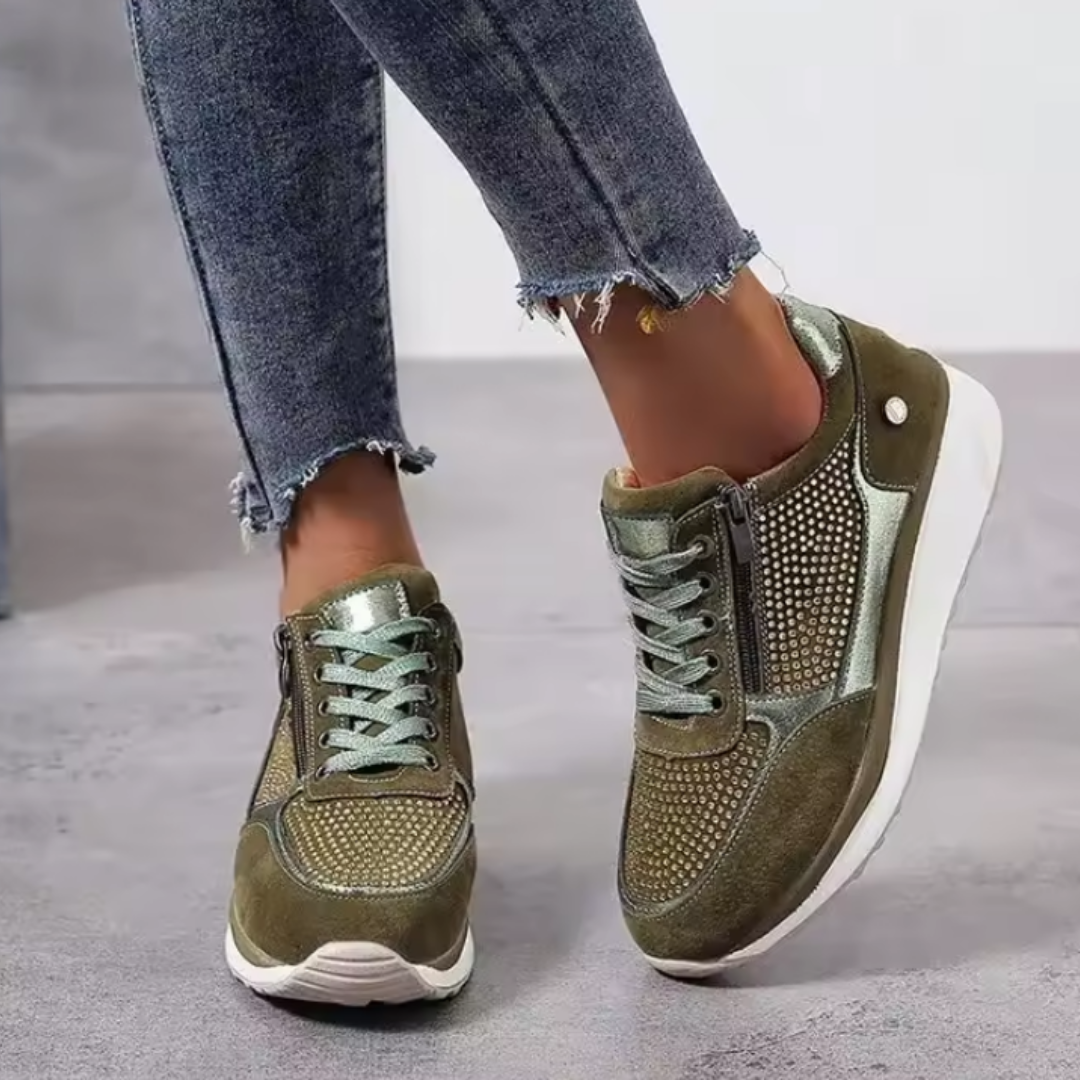 Serinda Beaumont | Everyday Ease Lace-Up Sneakers For Women