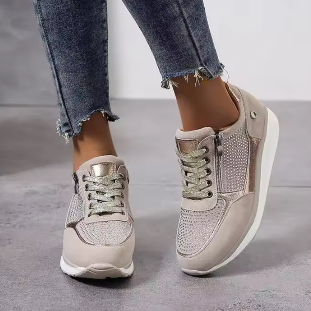 Serinda Beaumont | Everyday Ease Lace-Up Sneakers For Women