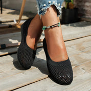 Claudette Winsfield | Orthopaedic Knit Flat Shoe For Women