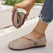 Danna Whitmore | Black Foldable Flat Loafers For Women