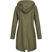 Noelle Vanbright | Hooded Long Rain Jacket For Women