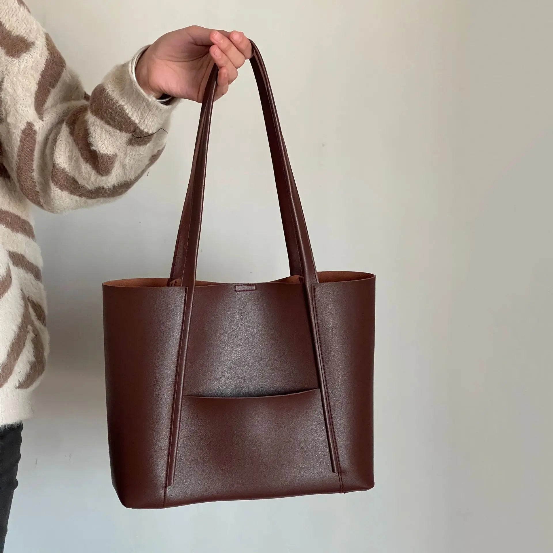 Valentina Moretti | Leather Tote Bag For Women