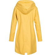 Noelle Vanbright | Hooded Long Rain Jacket For Women