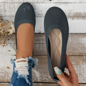Claudette Winsfield | Orthopaedic Knit Flat Shoe For Women