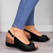 Beatrix Vandermoor | Wedge Sandals With Supportive Insole For Women