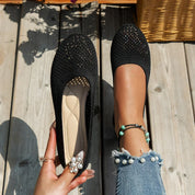 Claudette Winsfield | Orthopaedic Knit Flat Shoe For Women