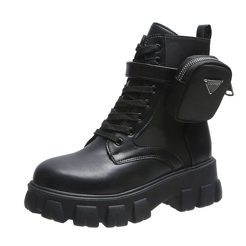 Giovanna Ricci | Platform Combat Boots For Women