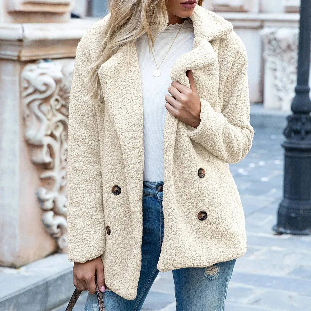 Charlotte Beaumont | Teddy Faux Fur Coat For Women