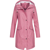 Noelle Vanbright | Hooded Long Rain Jacket For Women
