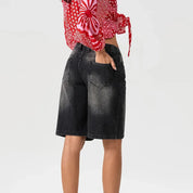 Beatrix Wyndham | 90's Low Rise Relaxed Denim Shorts