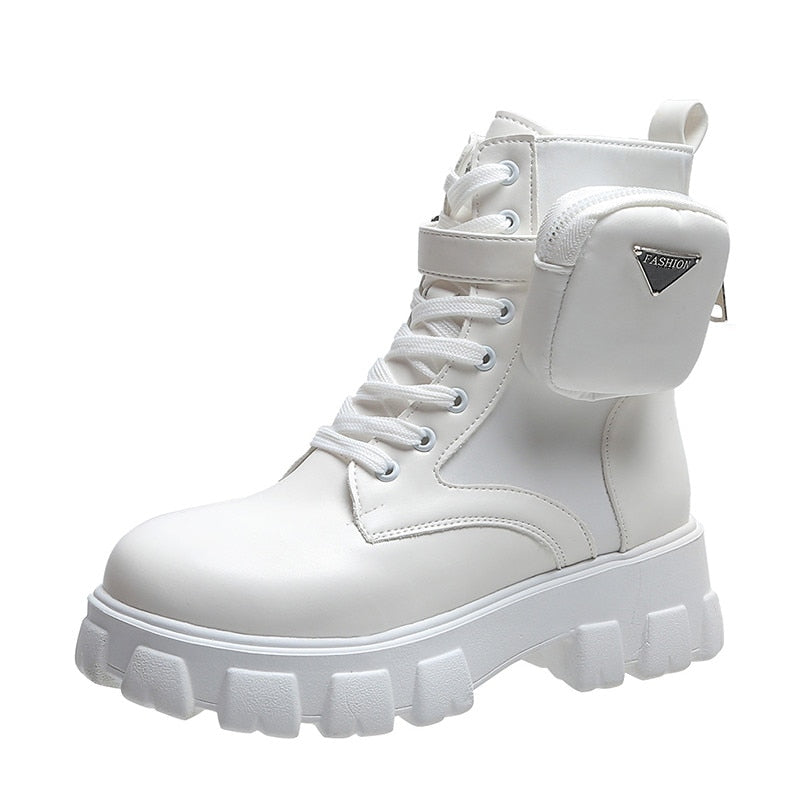 Giovanna Ricci | Platform Combat Boots For Women