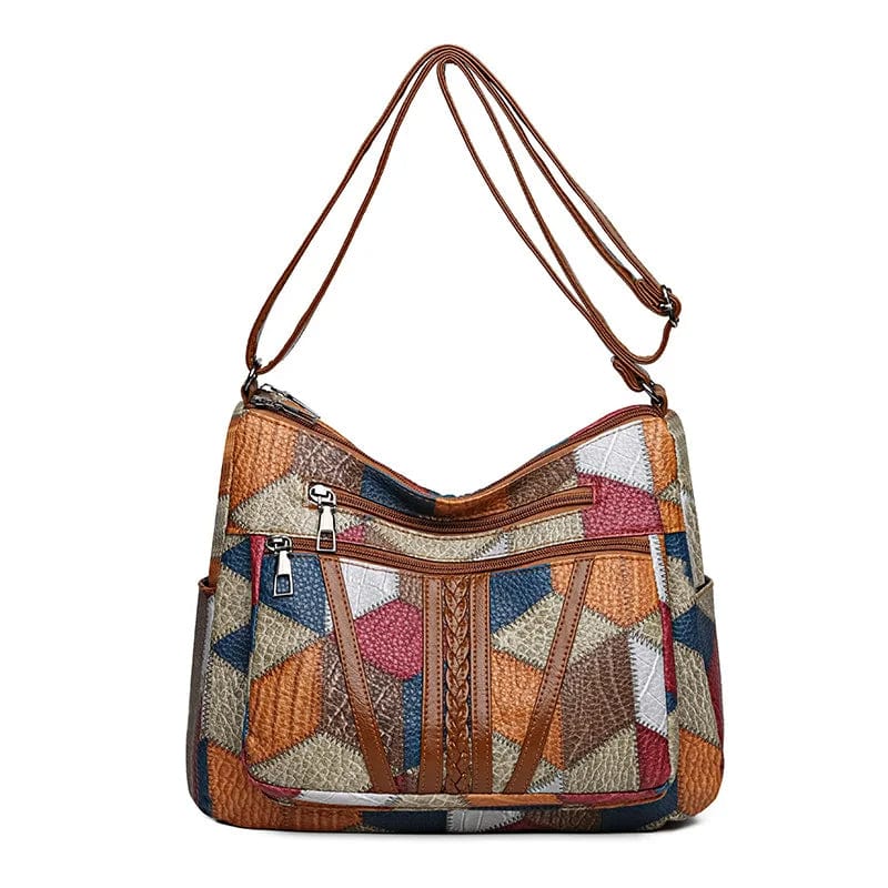 Yvonne Castellani | Mosaic Leather Crossbody Handbag For Women