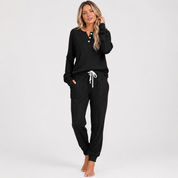 Juliette Bellamy | Ribbed Loungewear Set For Women