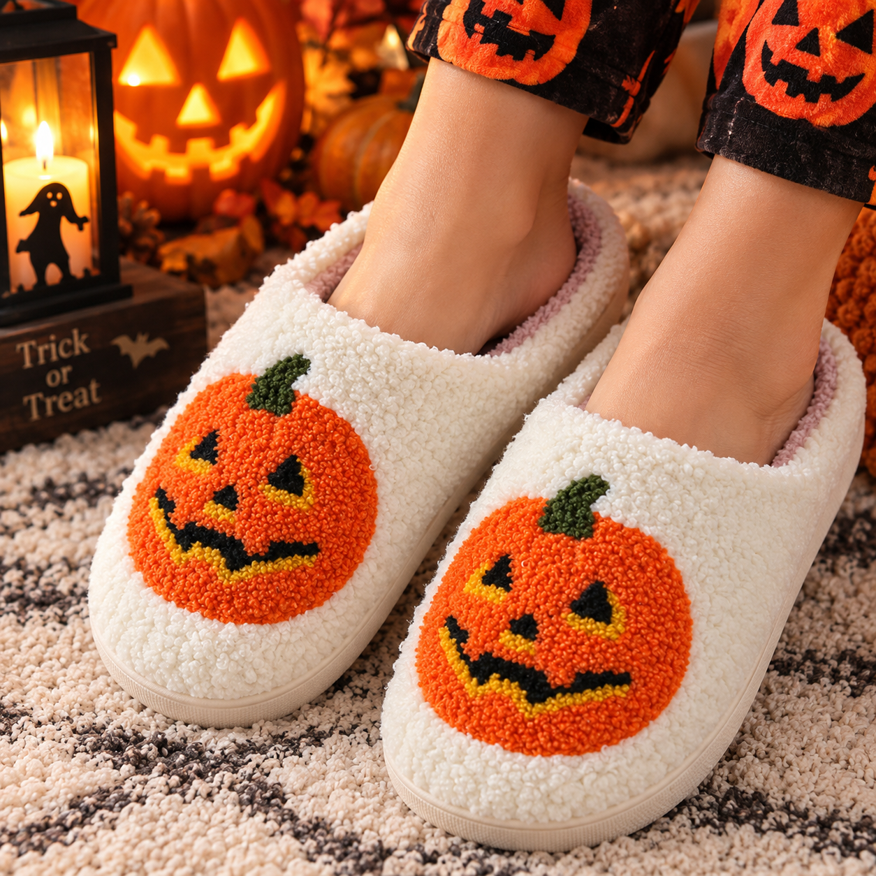 SpiderLanePumpkinHalloweenSlippersForUnisex-itemas.png