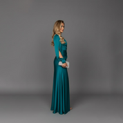 Vivienne Stormonde | One-Shoulder Satin Maxi Dress For Women
