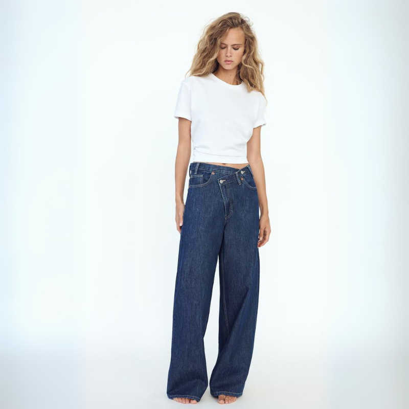 Arabella Thornwick | High-Rise Wide-Leg Light Wash Jeans