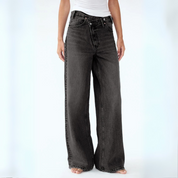 Arabella Thornwick | High-Rise Wide-Leg Light Wash Jeans