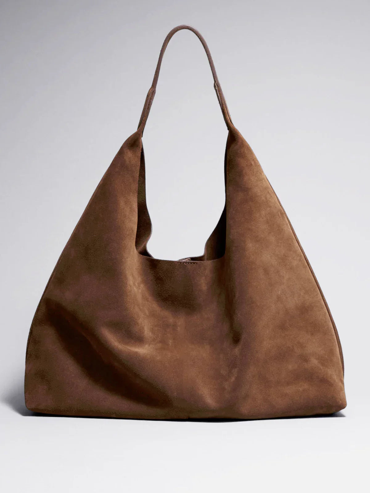 Elena Rossi | Suede Hobo Shoulder Bag For Women