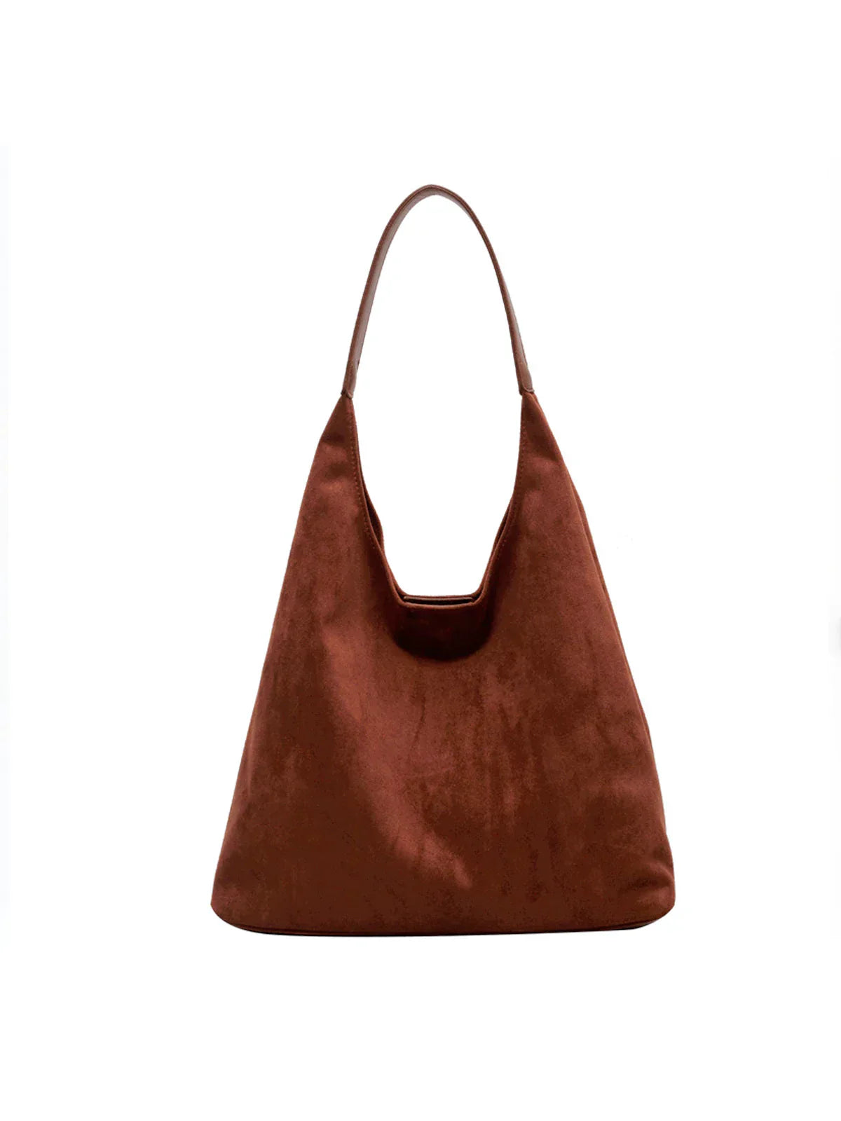 Elena Rossi | Suede Hobo Shoulder Bag For Women