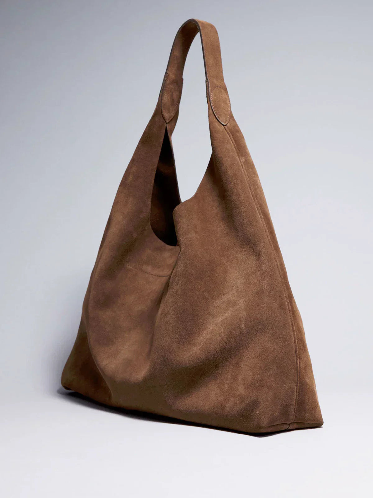 Elena Rossi | Suede Hobo Shoulder Bag For Women