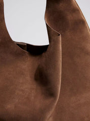 Elena Rossi | Suede Hobo Shoulder Bag For Women