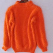 Francesca Moreau | Soft High-Neck Sweater For Women