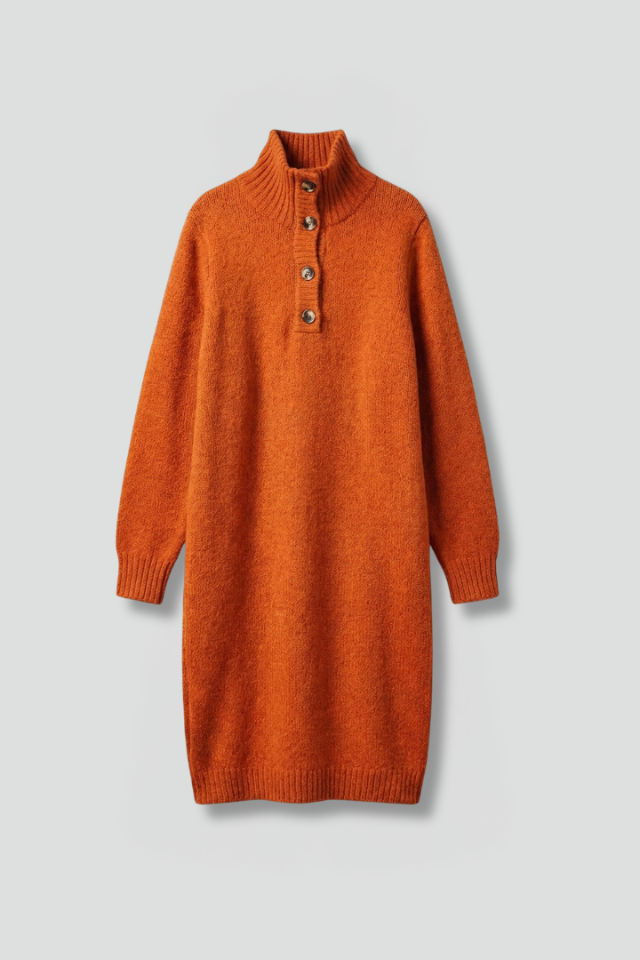 Adeline Rousseau | Knit Jumper Midi Dress For Women