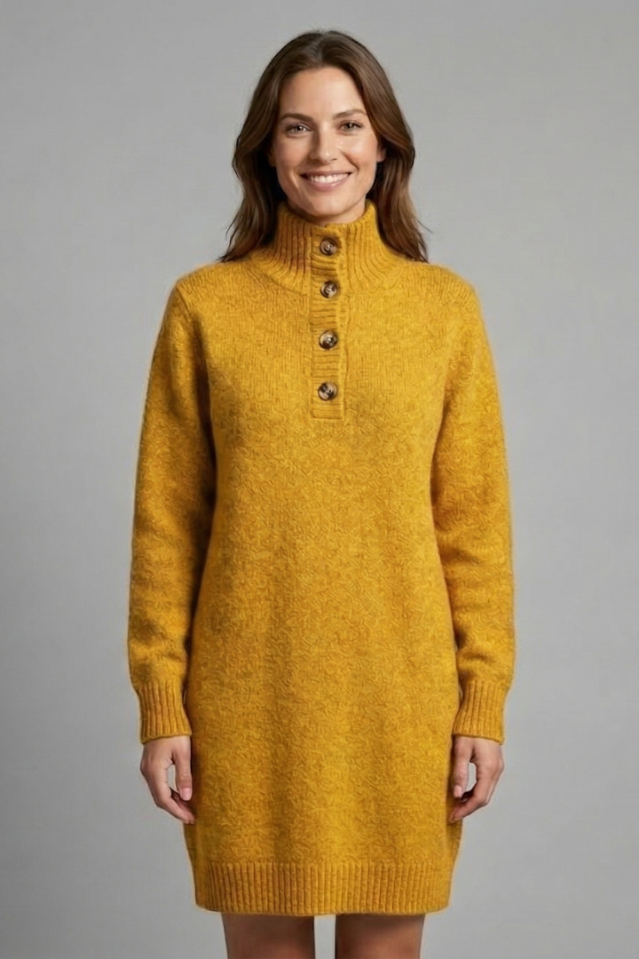 Adeline Rousseau | Knit Jumper Midi Dress For Women