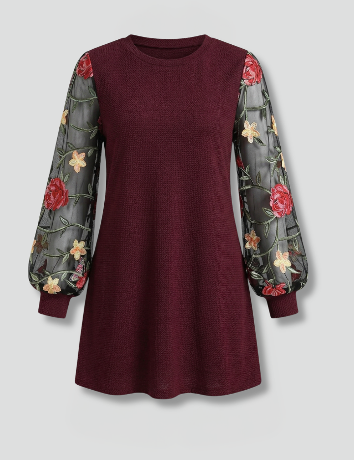Women_sMiniDresswithBishopSleevesandEmbroideredDetail_1.png