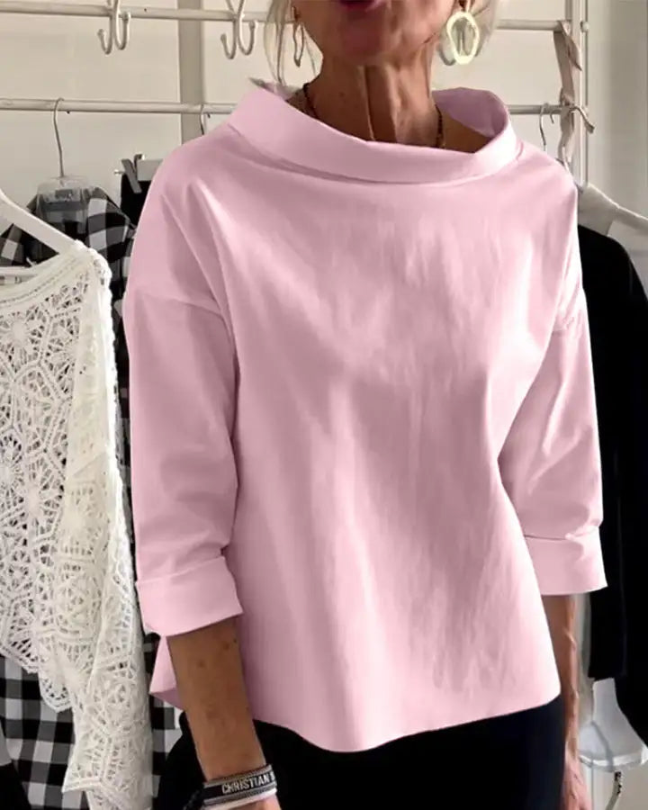 Womens-Blouse-High-Neck-Loose-Fit-Long-Sleeve-Top-Womens-Clothing-Fashion-Nora-2.webp