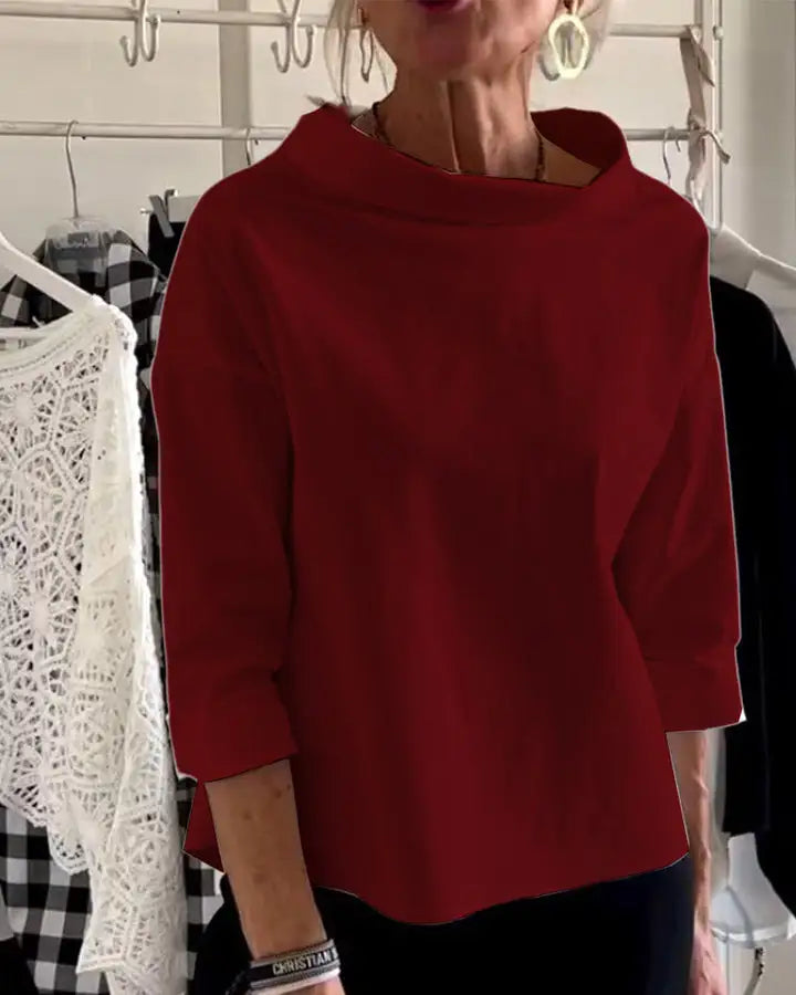 Womens-Blouse-High-Neck-Loose-Fit-Long-Sleeve-Top-Womens-Clothing-Fashion-Nora-3.webp