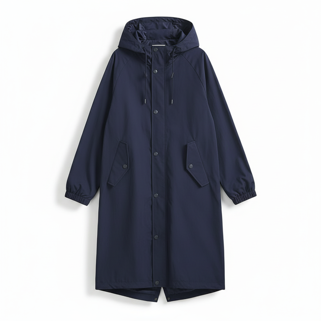 Isabeau Fontclair | Long Rain Jacket For Women