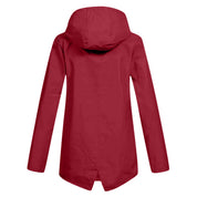 Clarisse Wentfield | Hooded Long Rain Jacket For Women