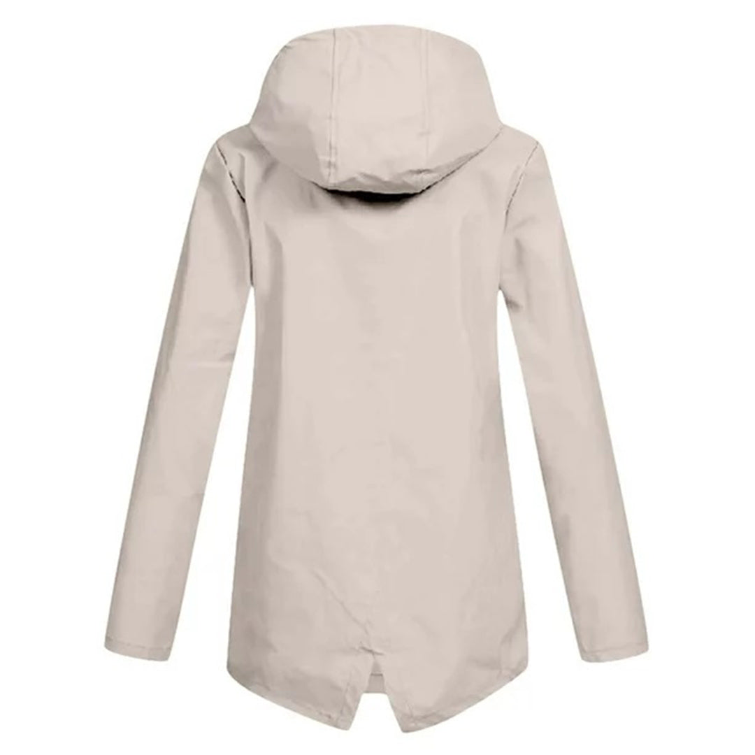 Clarisse Wentfield | Hooded Long Rain Jacket For Women