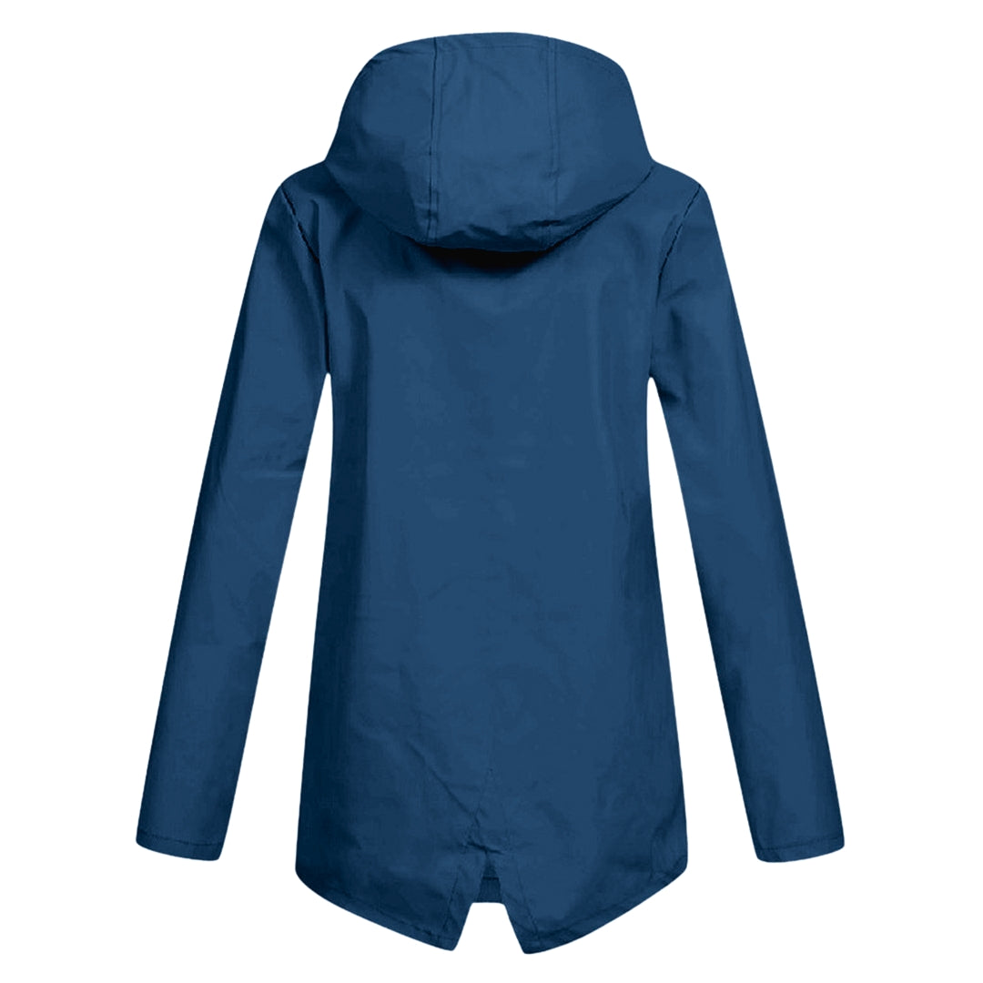 Clarisse Wentfield | Hooded Long Rain Jacket For Women