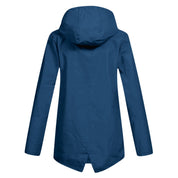 Clarisse Wentfield | Hooded Long Rain Jacket For Women