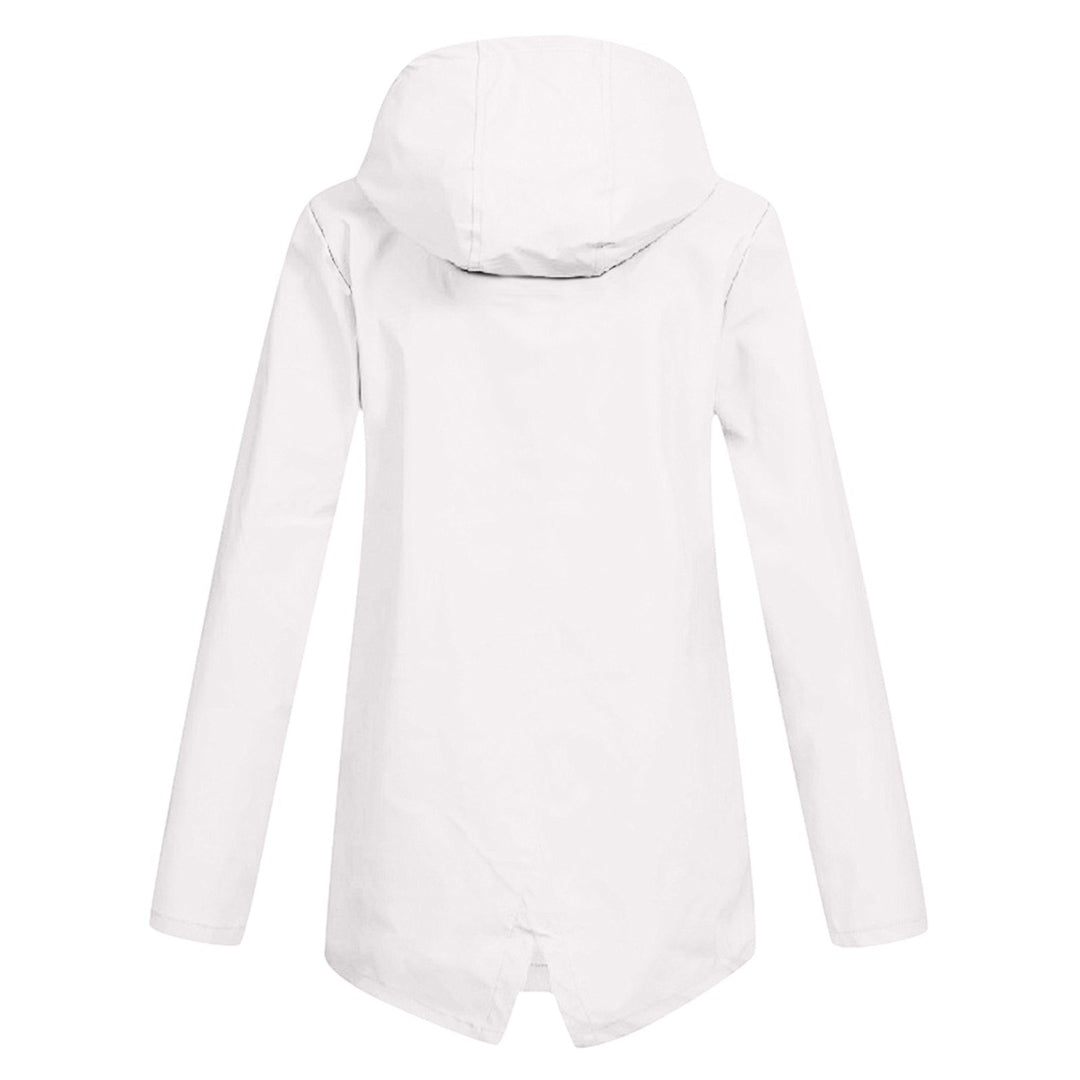 Clarisse Wentfield | Hooded Long Rain Jacket For Women