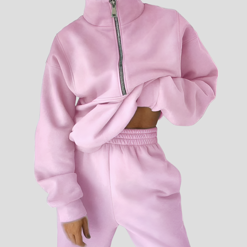 Odette Vasseur | Luxe Zip Lounge Set For Women