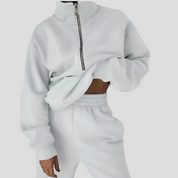 Odette Vasseur | Luxe Zip Lounge Set For Women